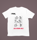 Unisex 7.5 oz Heavyweight Tee - I Drum She Drums
