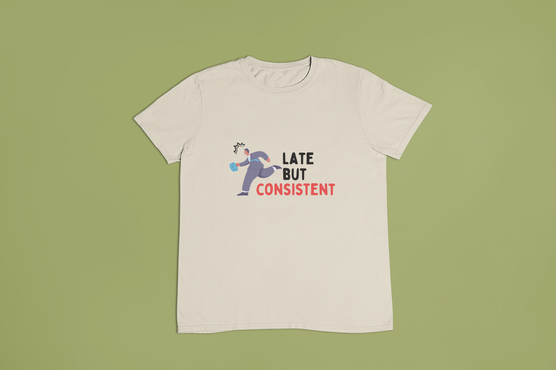 Unisex 7.5 oz Heavyweight Tee - The Late Tee