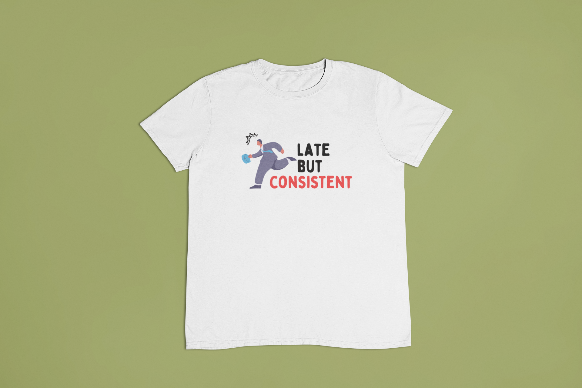 Unisex 7.5 oz Heavyweight Tee - The Late Tee