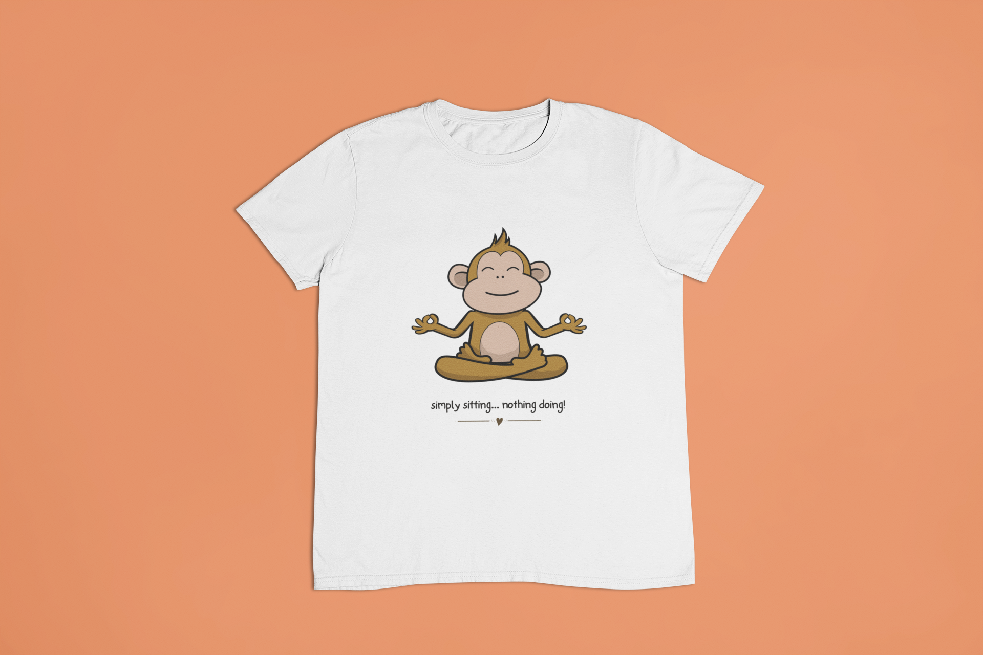 Unisex 7.5 oz Heavyweight Tee - Premium laziness.