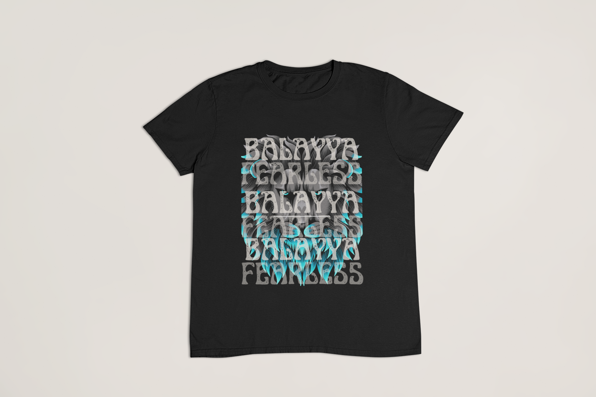 Unisex 7.5 oz Heavyweight Tee - Balayya (Fearless)