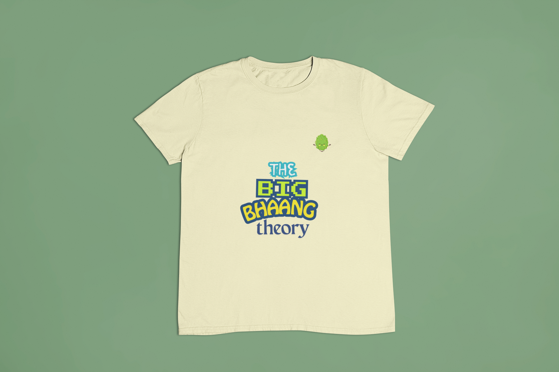 Unisex 7.5 oz Heavyweight Tee - The Biga Bhaang Theory