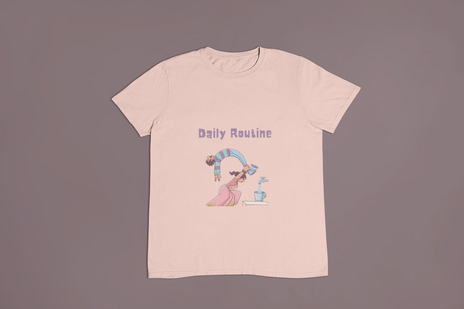 Unisex 6 oz Heavyweight Tee - Daily Routine