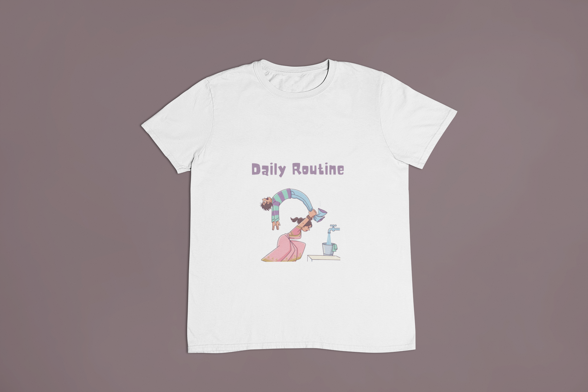 Unisex 6 oz Heavyweight Tee - Daily Routine