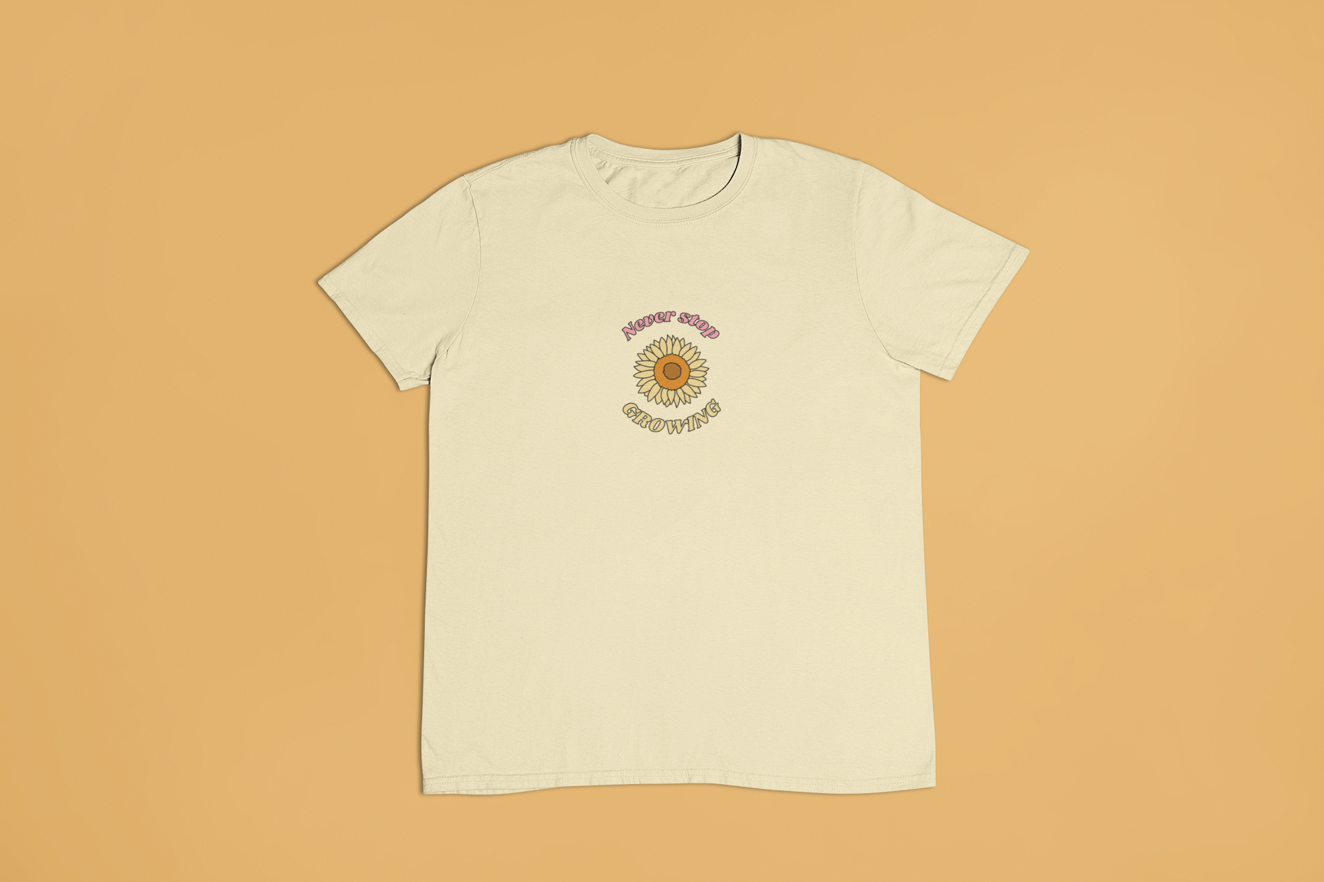 Unisex 6.5 oz Heavyweight Tee - Never Stop Growing