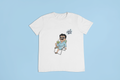 Unisex 7.5 oz Heavyweight Tee - The Chill Out (Indian Dad)