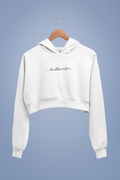 Cropped Fleece Hoodie - Booktrovert