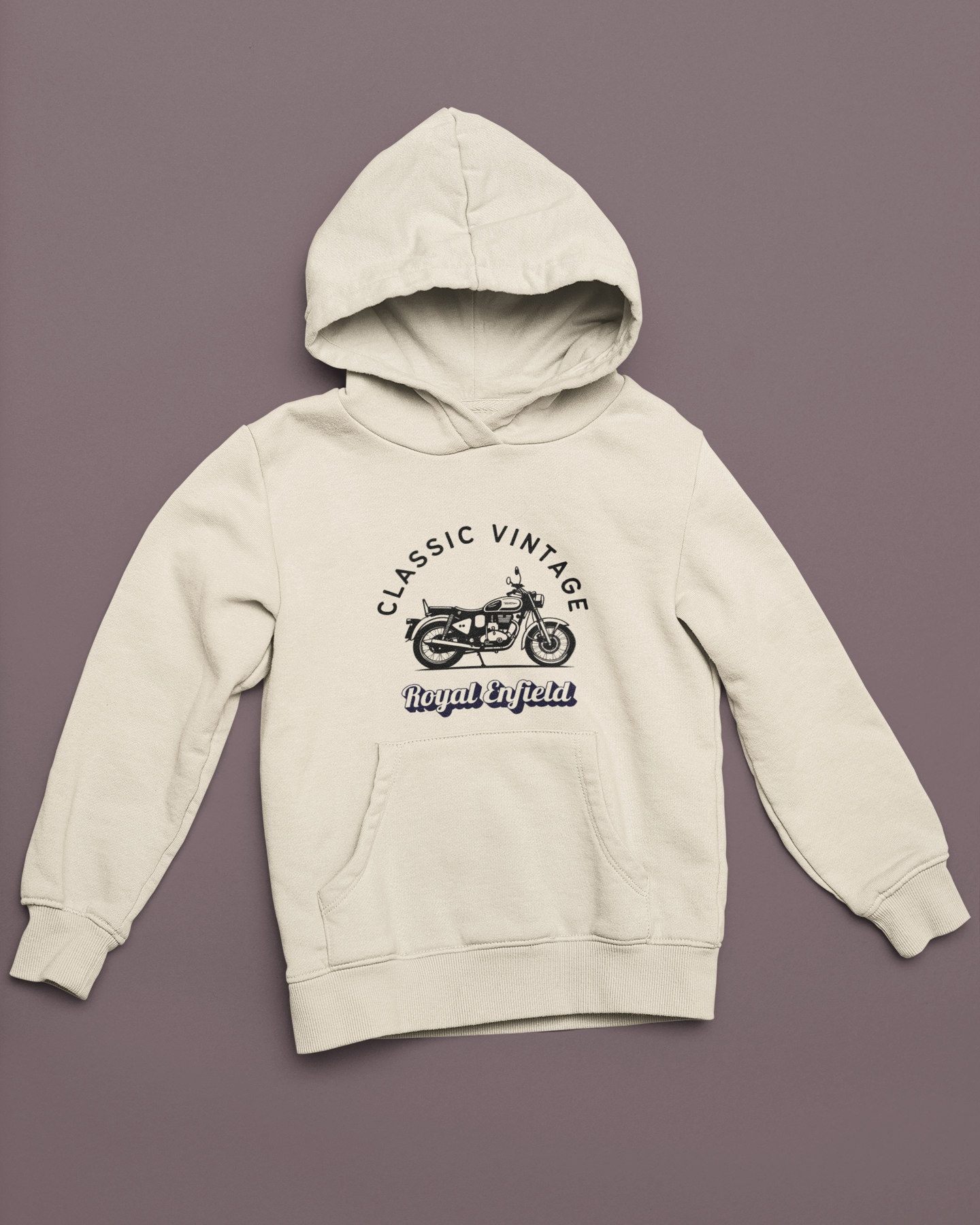 Unisex 10 oz Heavyweight Pullover Hoodie - The Royal Enfield