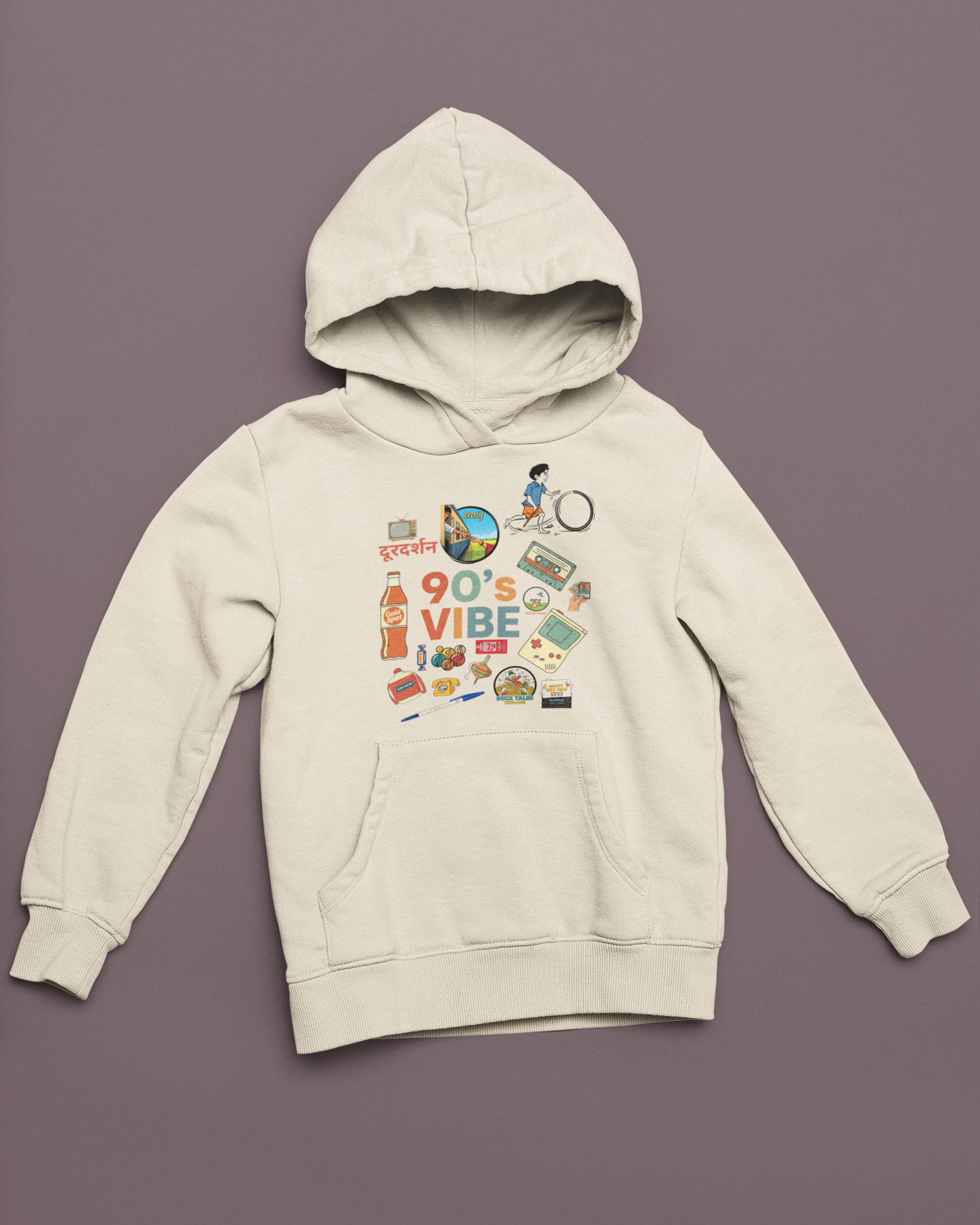 Unisex 10 oz Heavyweight Pullover Hoodie - The 90's