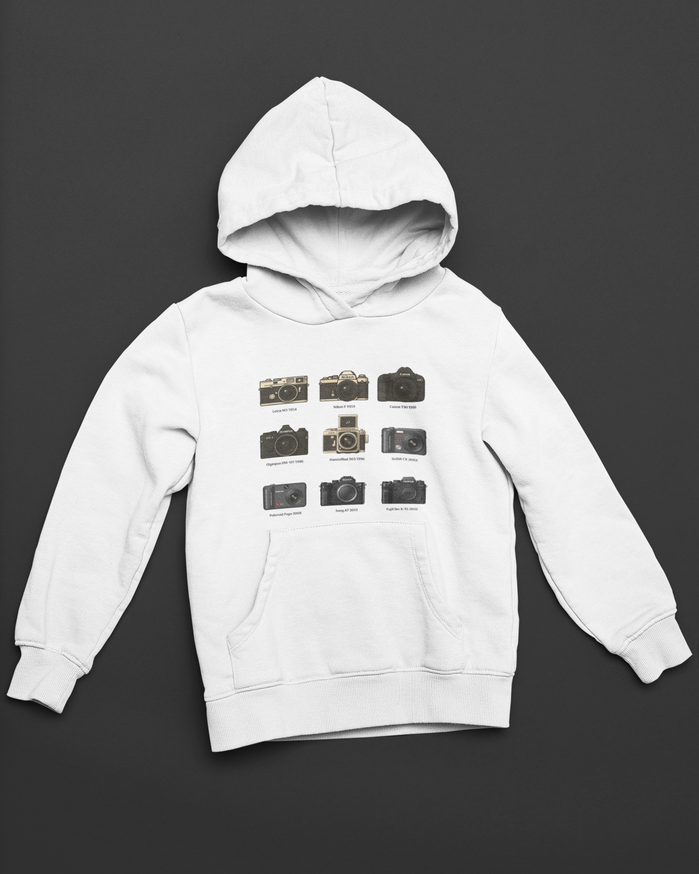 Unisex 10 oz Heavyweight Pullover Hoodie - The Cameras