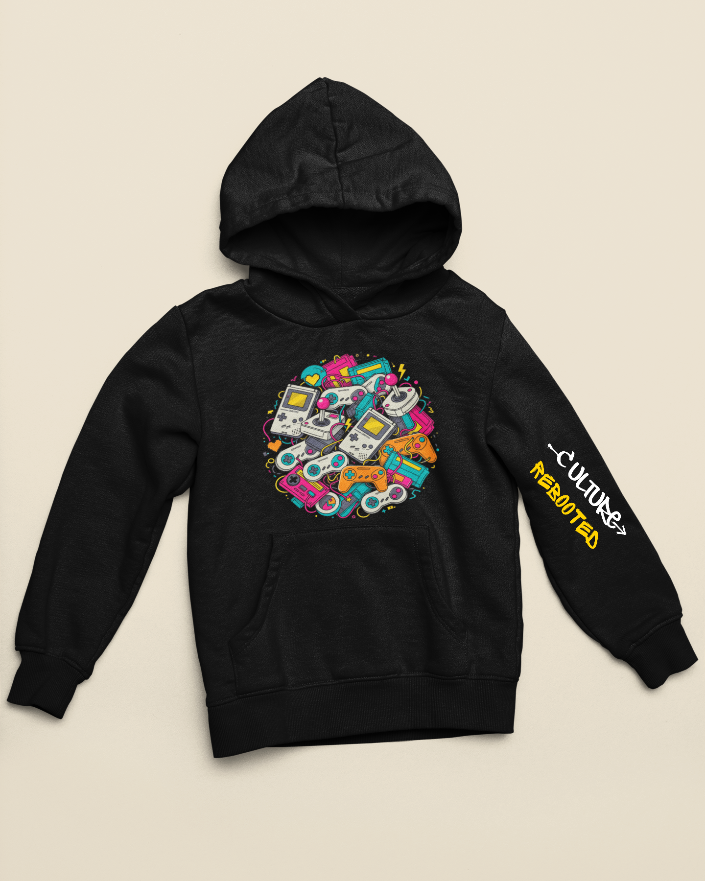 Unisex 10 oz Heavyweight Pullover Hoodie -The Consoles