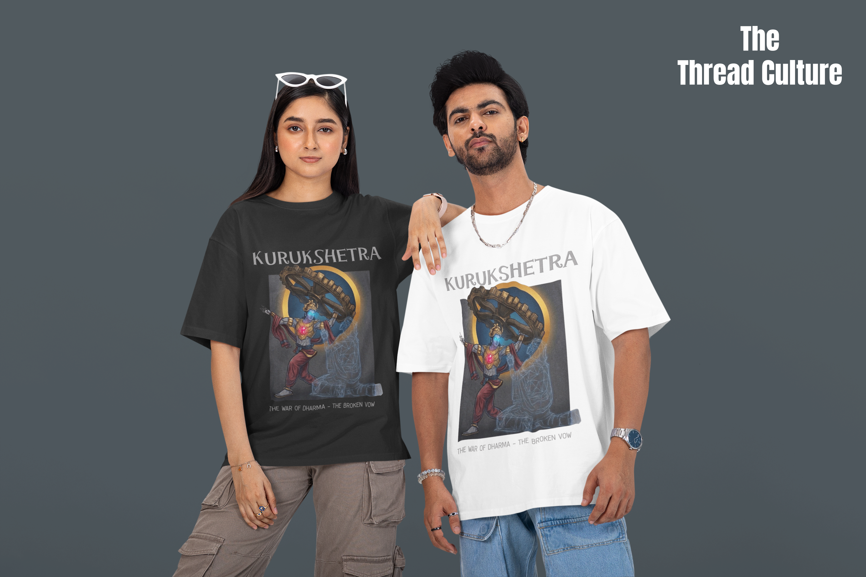 Unisex 6.5 oz Heavyweight Garment Dye Tee - Kurukshetra